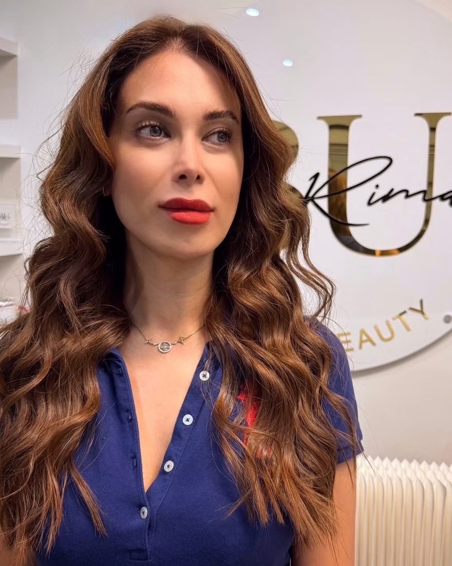 BU Hair & Beauty stylist in the salon