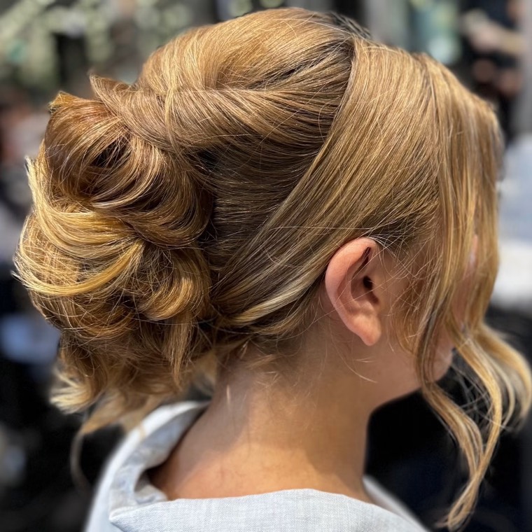 Elegant event updo